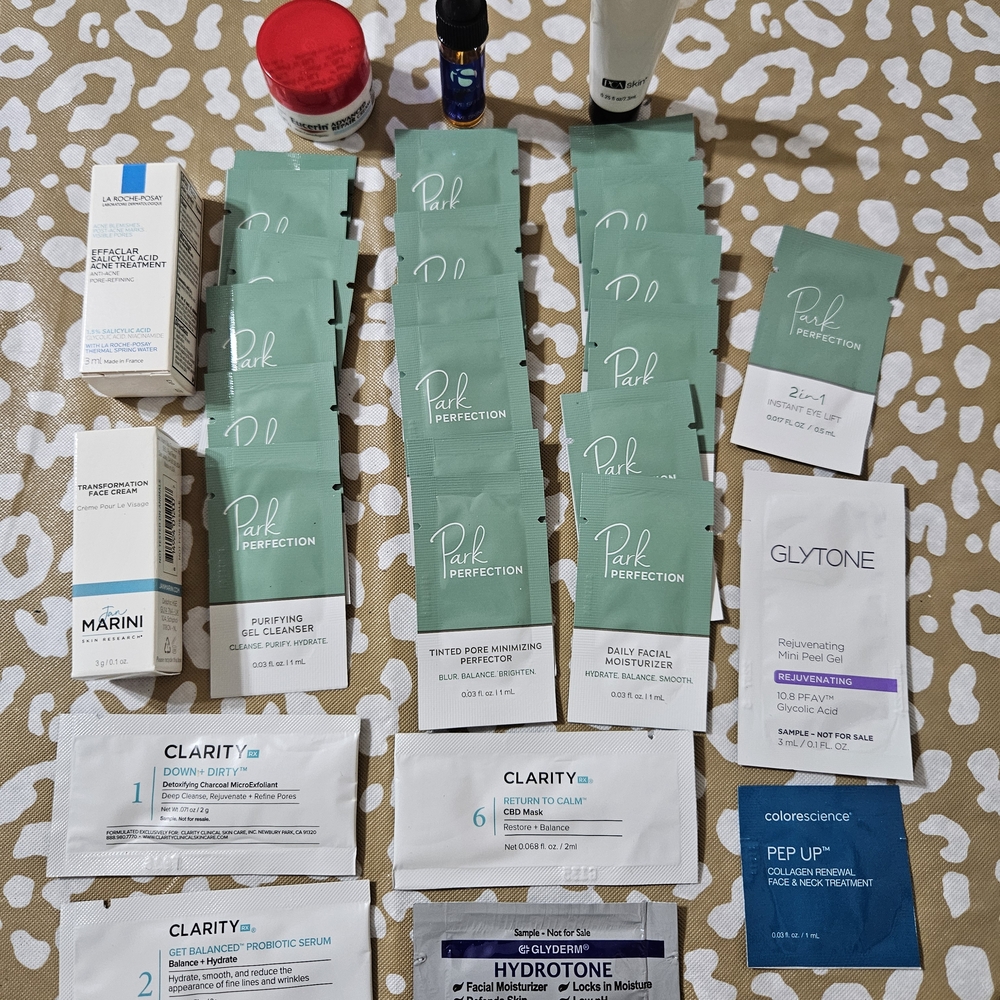 Perfection Skincare Collection - Green, White, and Blue